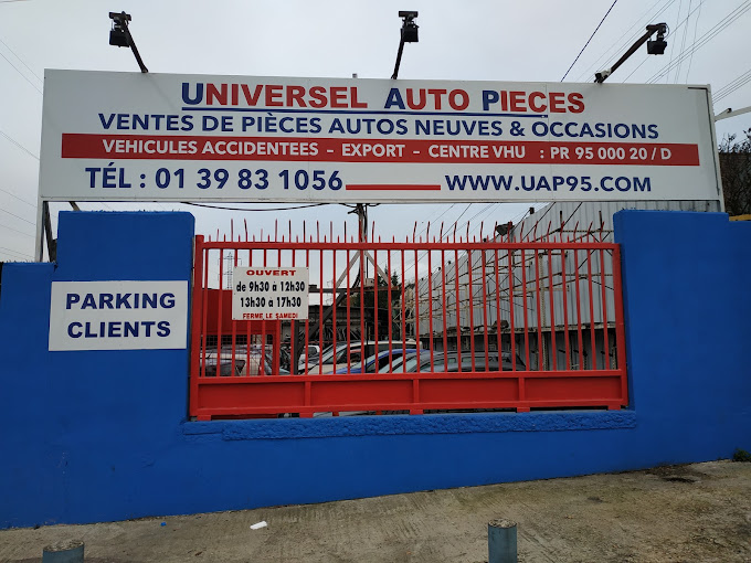 Aperçu des activités de la casse automobile GARAGE UNIVERSEL AUTO PIECES située à GROSLAY (95410)